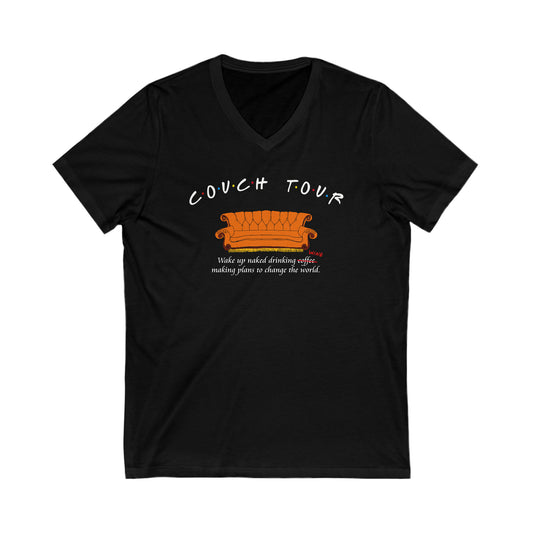 Couch Tour Friends Unisex V Neck Tee
