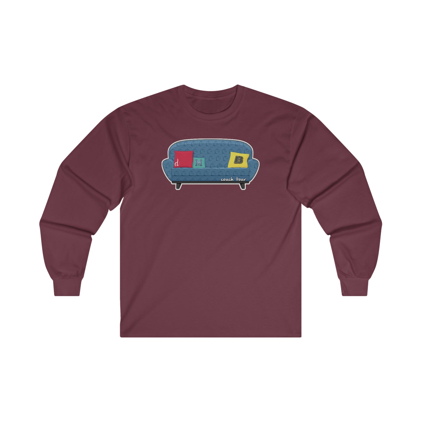 Couch Tour Pattern Unisex Long Sleeve Tees