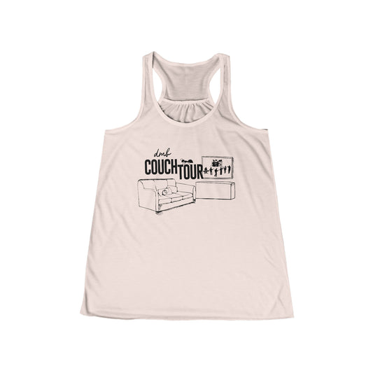Couch Tour TV Flowy Women's Racerback Tank
