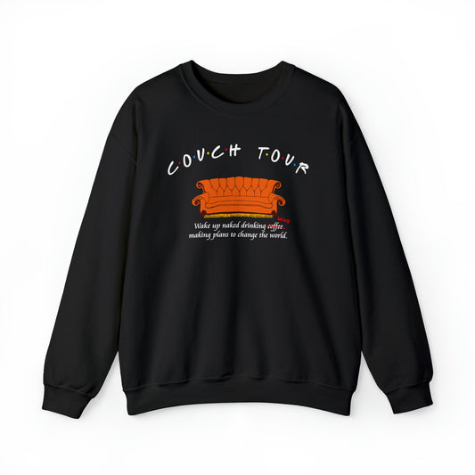 Couch Tour Friends Crew Neck Sweatshirt
