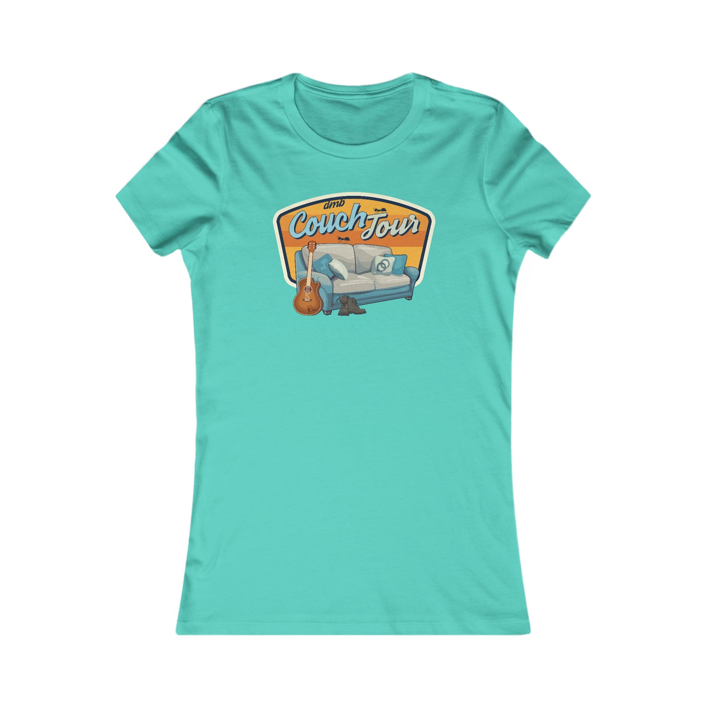 Couch Tour Logo Fitted Women's Cut Tees