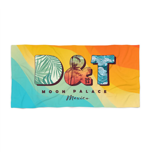 D&T Cancun Mexico Beach Towel 2024