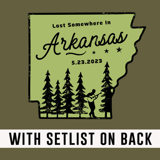 Arkansas 2023 w/set list