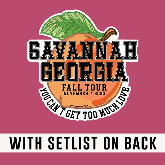 Georgia Fall Tour 2023 w/set list