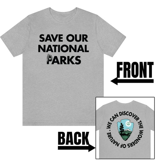Save Our National Parks DEAD *front & back