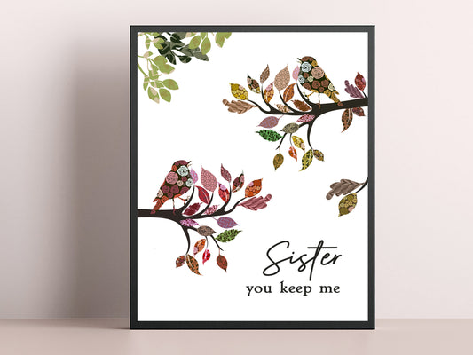 Sister - Abstract Birds