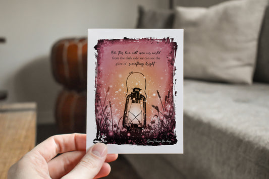 Something Bright Red Greeting Card