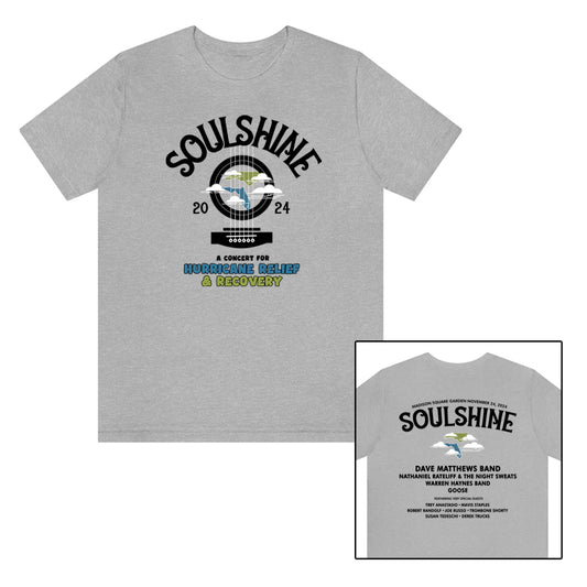 Soulshine 2024 With Line Up On Back (Donation for everyone sold)