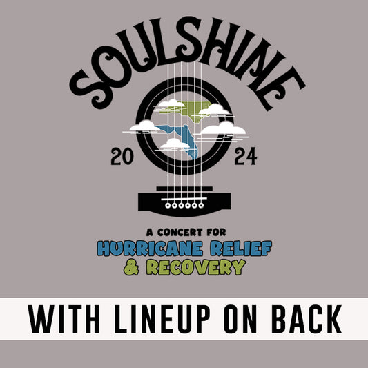 Soulshine 2024 With Line Up On Back (Donation for everyone sold)