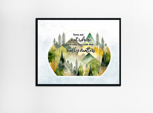 Turns Out Not Where 2025