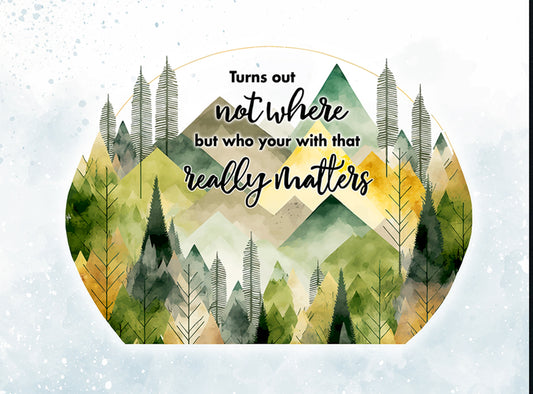 Turns Out Not Where 2025