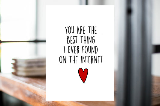 You Are The Best Thing Valentines Day Card