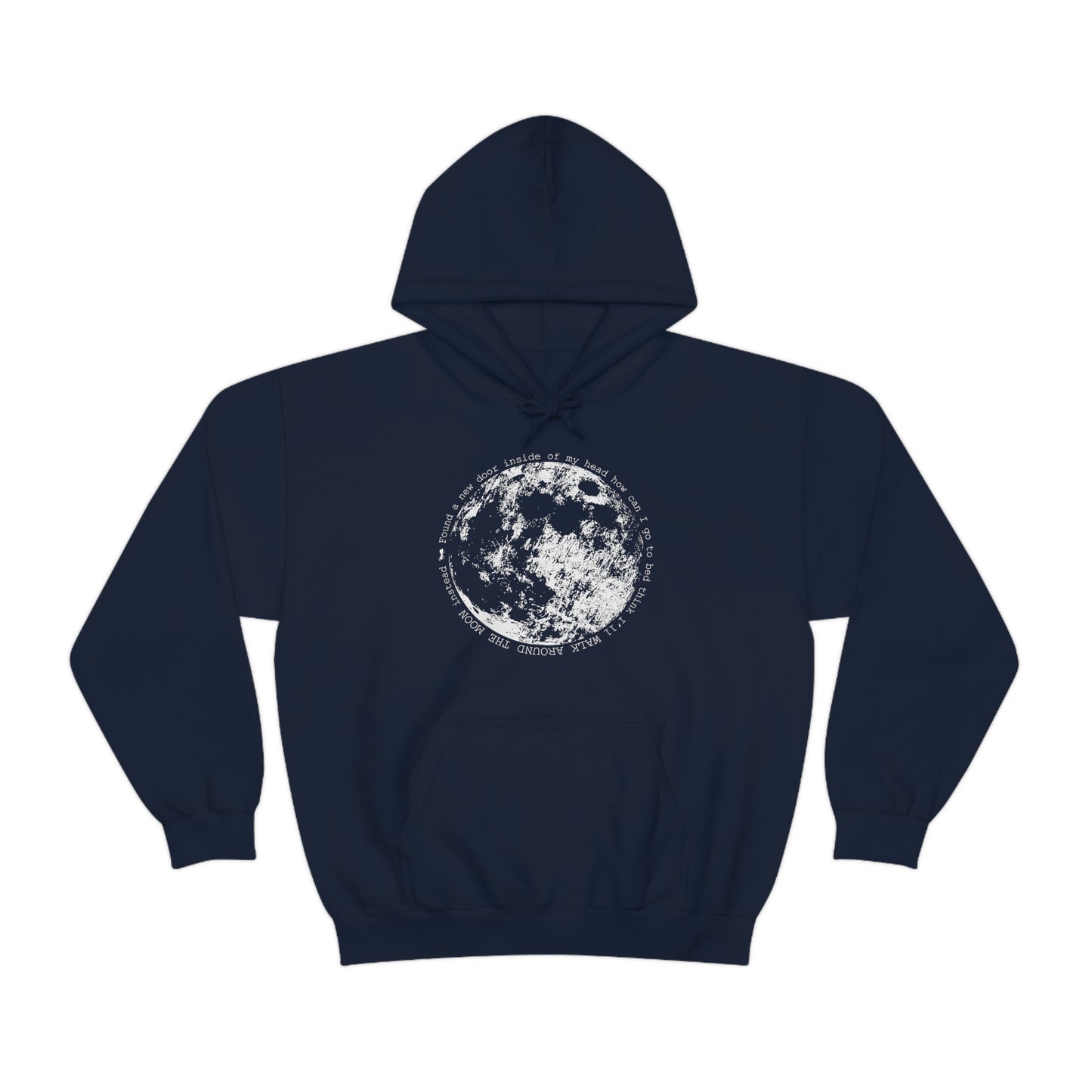 Walk Around The Moon Lyrics Hoodie