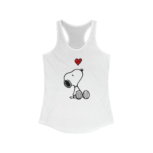 Snoopy Heart Woman's Tank