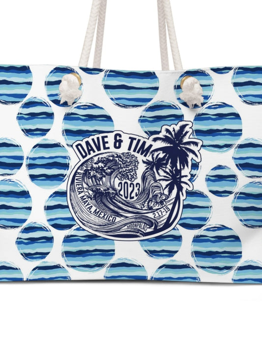 Mexico Waves Beach Bag