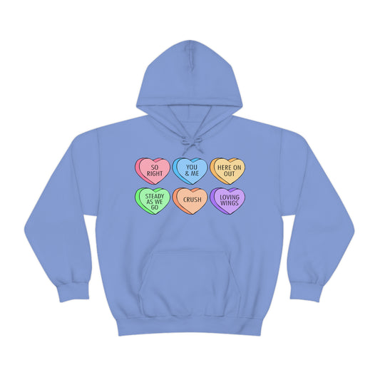 Valentines Hearts Hoodie