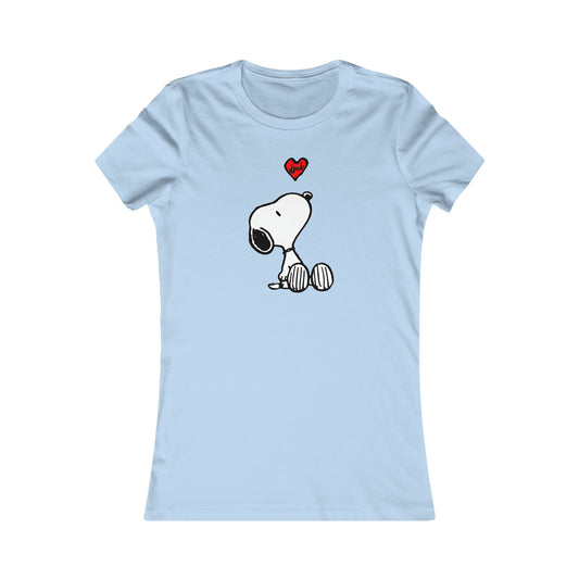 Snoopy Heart Woman's Tee