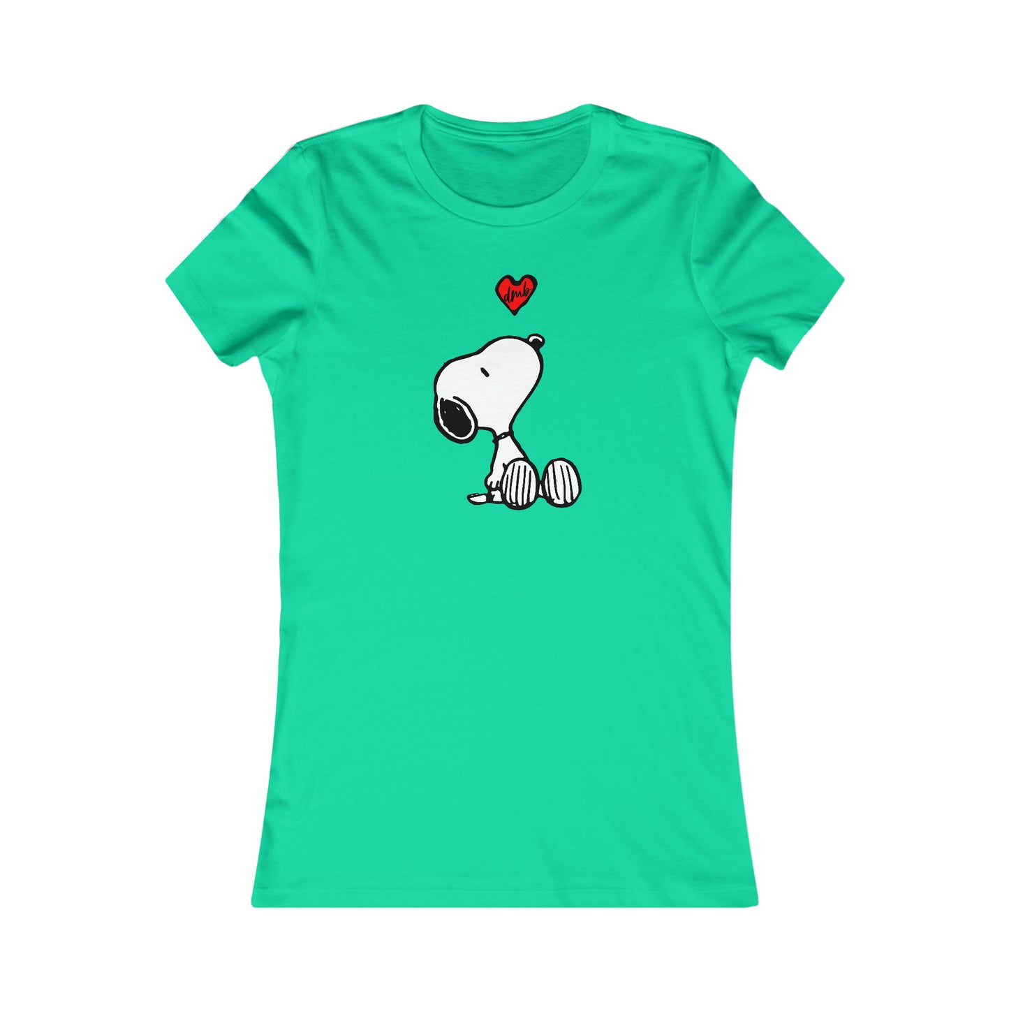 Snoopy Heart Woman's Tee
