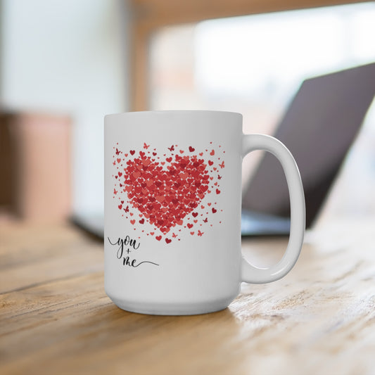 You and Me Inspirational Coffee Mug