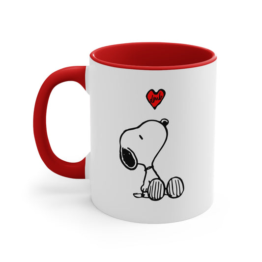 Snoopy Heart  Coffee Mug