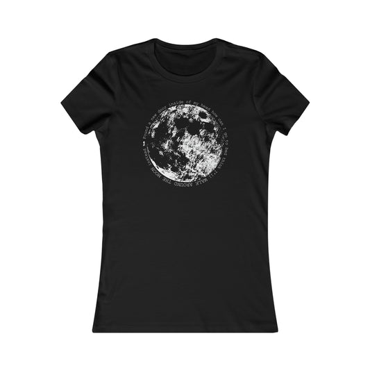 Walk Around The Moon Lyrics Women's Cut
