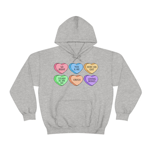 Valentines Hearts Hoodie