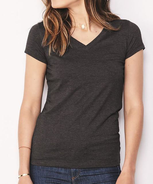 Build your own Women's V-Neck Tee (Bella + Canvas)