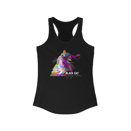 Black Cat Tank Top