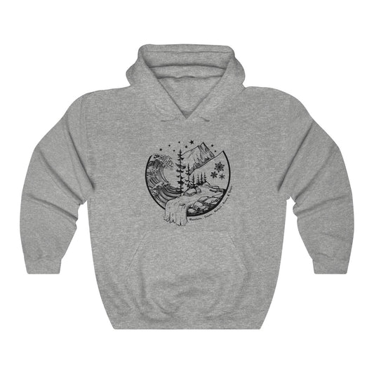 Mountains & Oceans Hoodie