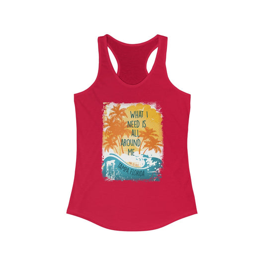 All Around Me Florida 2022 TAMPA Tank Top (w/ set list)