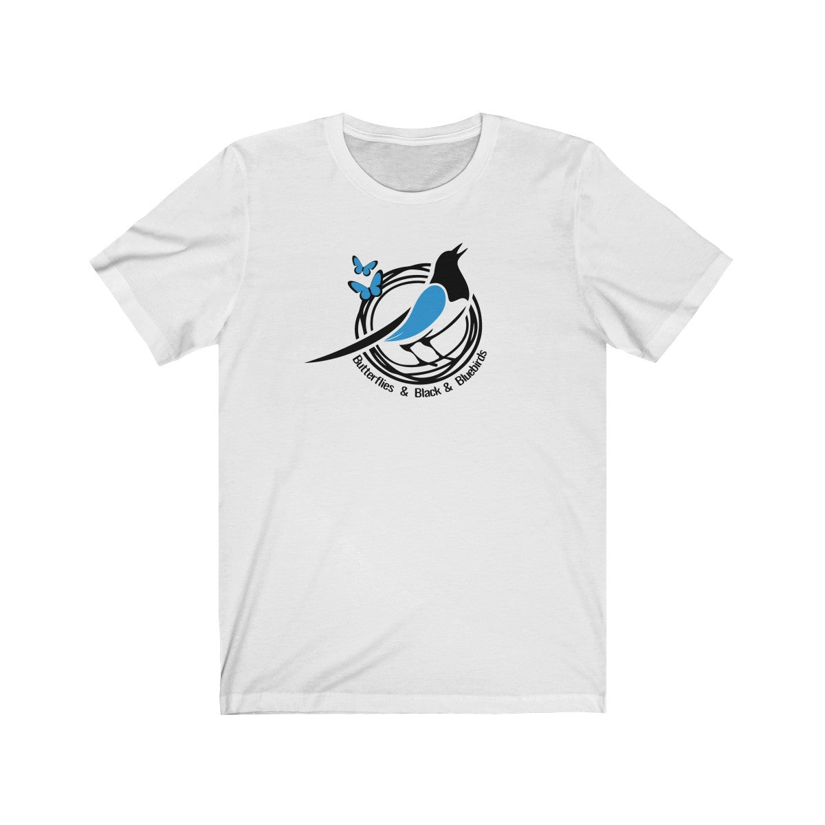 Black and Blue Bird