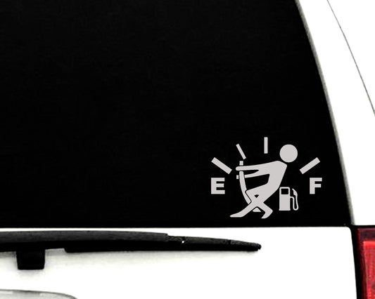 The Gas Gauge The Struggle Is Real Vinyl Decal