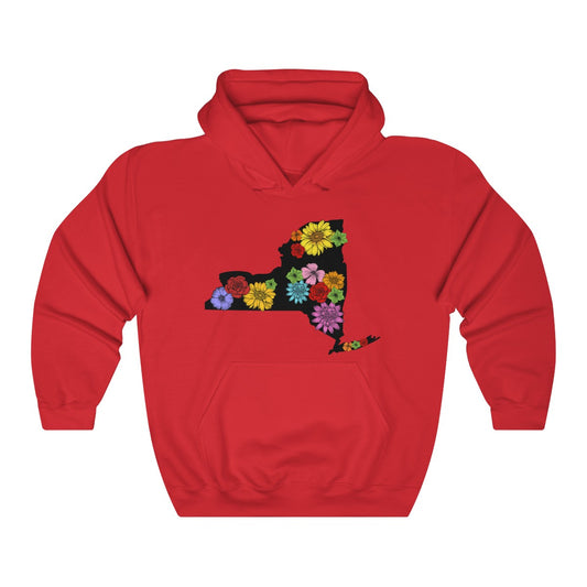 New York Flowers Hoodie