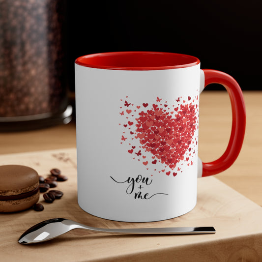You and Me Inspirational Coffee Mug
