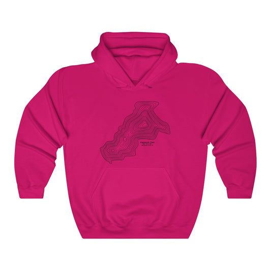 Algonquin Peak Topographical Hoodie