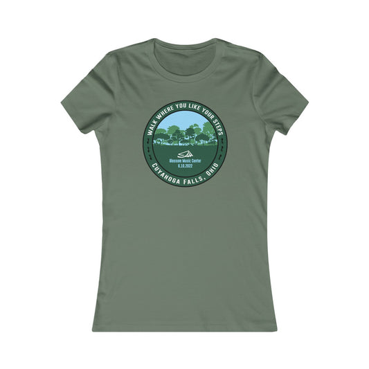 Blossom Music Center Woman's Tee (with set list)