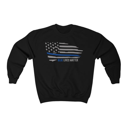Blue Lives Matter Crewneck