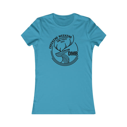 Creekend Weekend Circle Deer 2022 Women's cut (w/ set list)