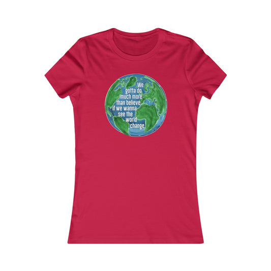 Earth Day 2022 Women's Cut