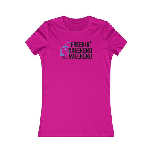 Freekin' Creekend Weekend 2022 Left Women's Cut (w/set list)