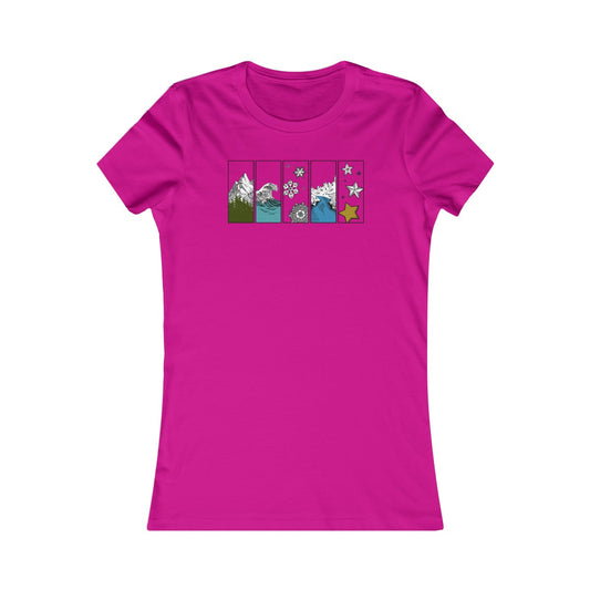 Funny the way it is Woman's Cut Tee