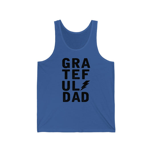 Grateful Dad Grunge Men's Tank