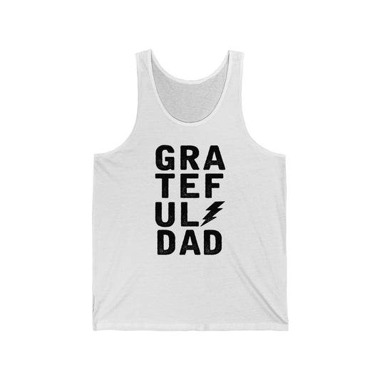 Grateful Dad Grunge Men's Tank