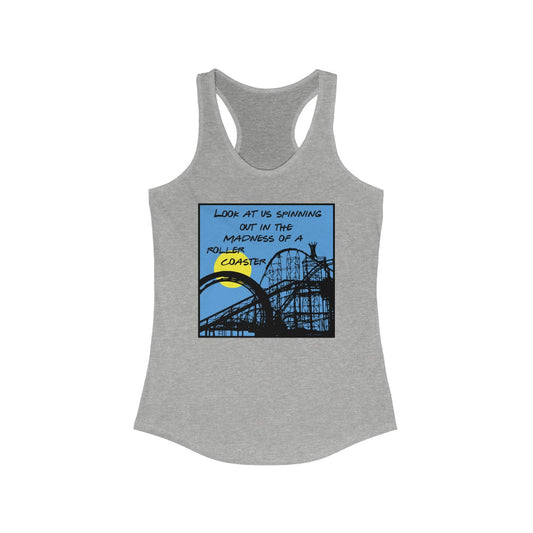 Space Between Roller Coaster Tank Top