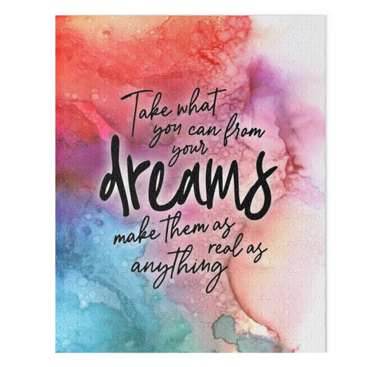Take What You Can From Your Dreams Puzzle