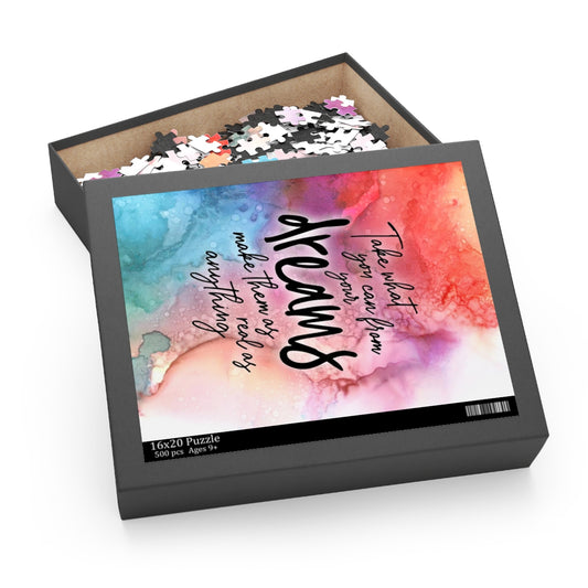 Take What You Can From Your Dreams Puzzle