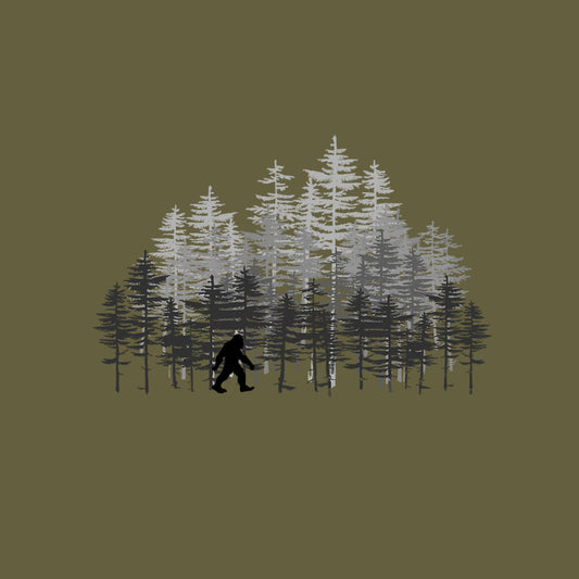 Bigfoot Through The Trees