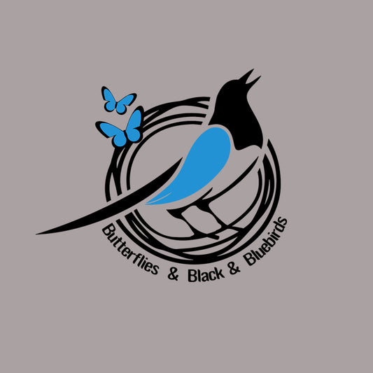 Black and Blue Bird