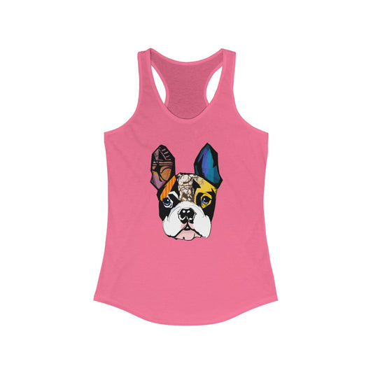 Colorful Dog Woman's Tank