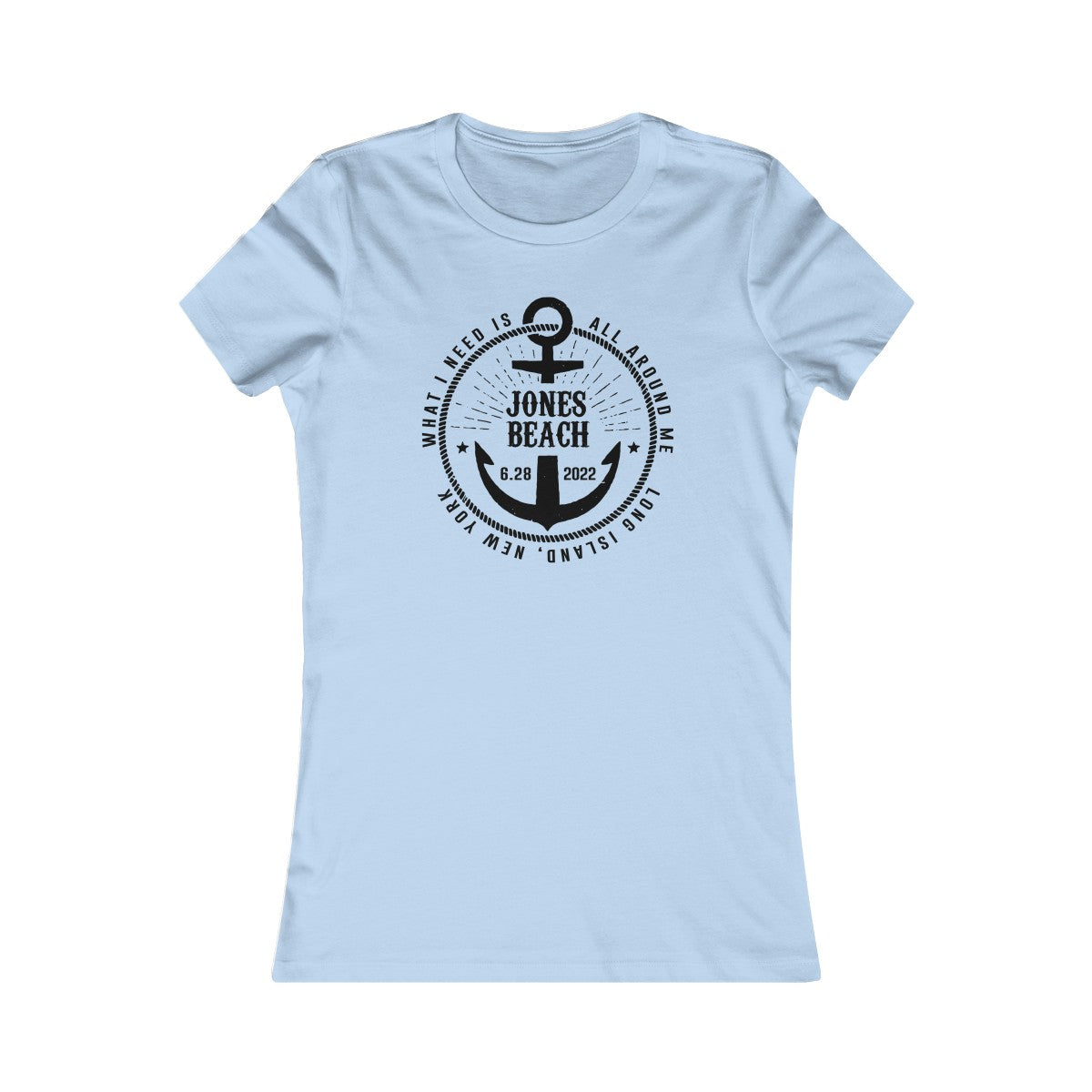 Jones Beach Anchor 2022 Women's Cut (w/ set list)